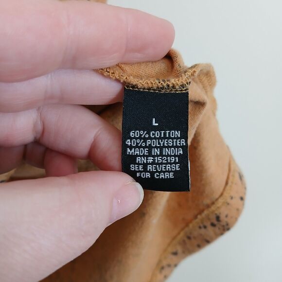 Five Points Industry T-Shirt Men Large Splatter Print Streetwear Urban Grunge - Picture 4 of 10